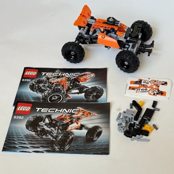 Lego Set 9392 Quad Bike Technic 2 in 1 Build With Instruction Manual 4-Wheeler - Picture 1 of 9
